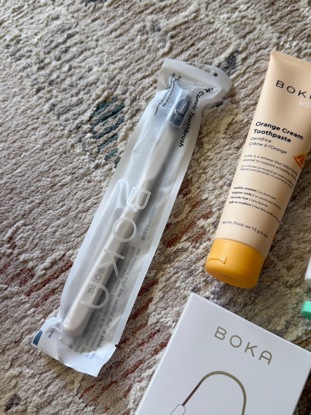 NEW Boka Toothpaste Bundle - Orange Cream & Ela Mint Toothpaste - Picture 4 of 4
